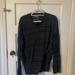 Express dark gray shirt